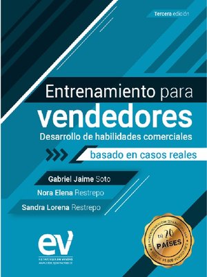 cover image of Entrenamiento para vendedores, desarrollo de habilidades comerciales
